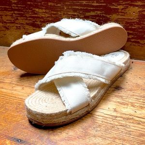 Never worn H&M White Sandals